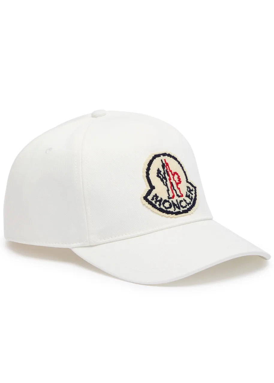 MONCLER Logo cotton cap  -                         -                     -                