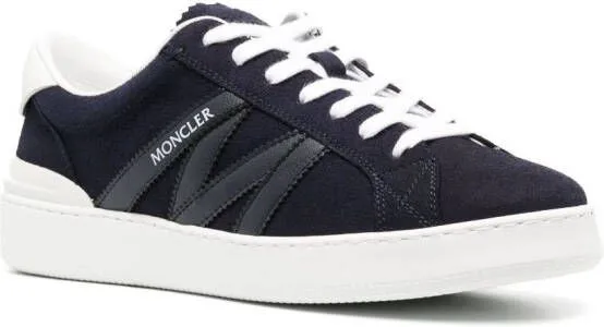 Moncler Monaco panelled sneakers Blue