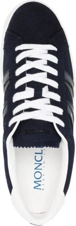 Moncler Monaco panelled sneakers Blue