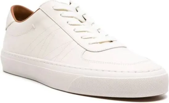 Moncler Monclub leather sneakers Neutrals