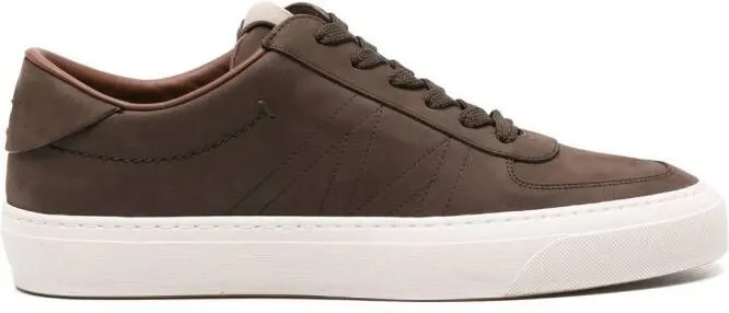 Moncler Monclub nubuck sneakers Brown