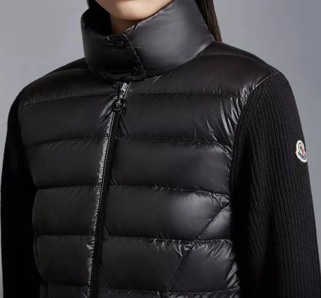 MONCLER  |Padded Wool Cardigan