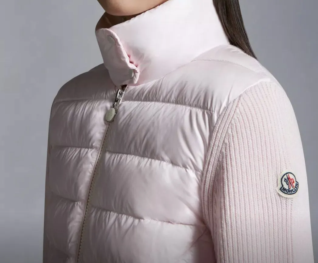 MONCLER  |Padded Wool Cardigan