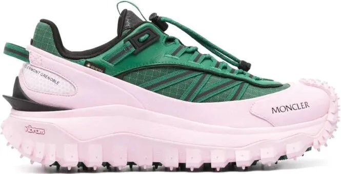 Moncler Trailgrip lace-up sneakers Pink