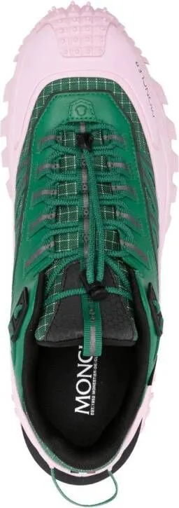 Moncler Trailgrip lace-up sneakers Pink