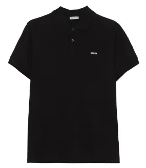 MONCLEREMBROIDERED LOGO POLO SHIRT