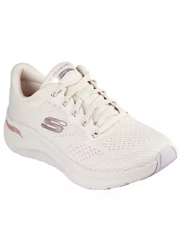 Natural Mesh Arch Fit 2.0 Big League Trainers by Skechers | Look Again