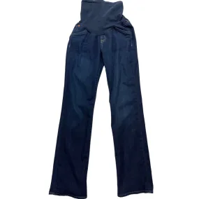 Navy Hudson Maternity Jeans for A Pea in the Pod Collection (Like New - Size X-Large)