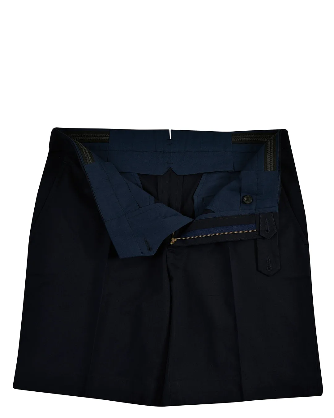 Navy Twill Shorts