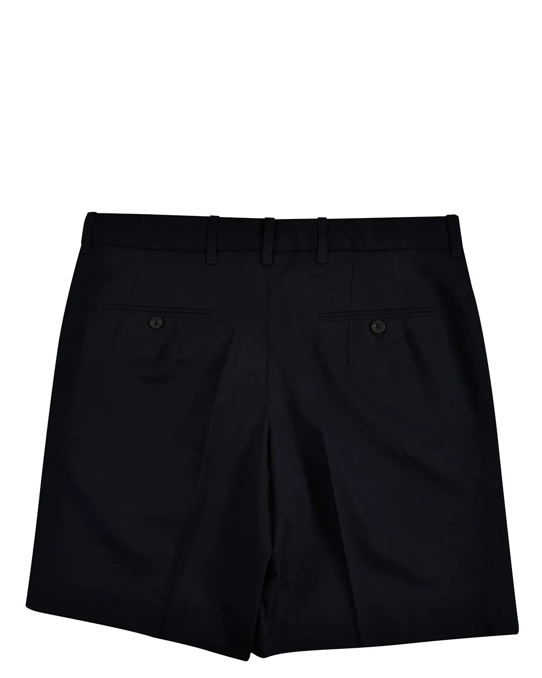 Navy Twill Shorts