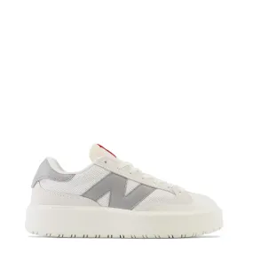 New Balance Womens CT302 Trainers Sea Salt / Shadow Grey / Team Red