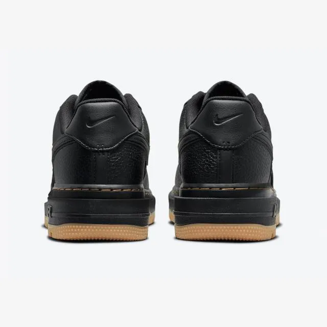 Nike air force 1 luxe (black gum/ black/ black/ bucktan/ gum yellow) men us 8-13 db4109-001