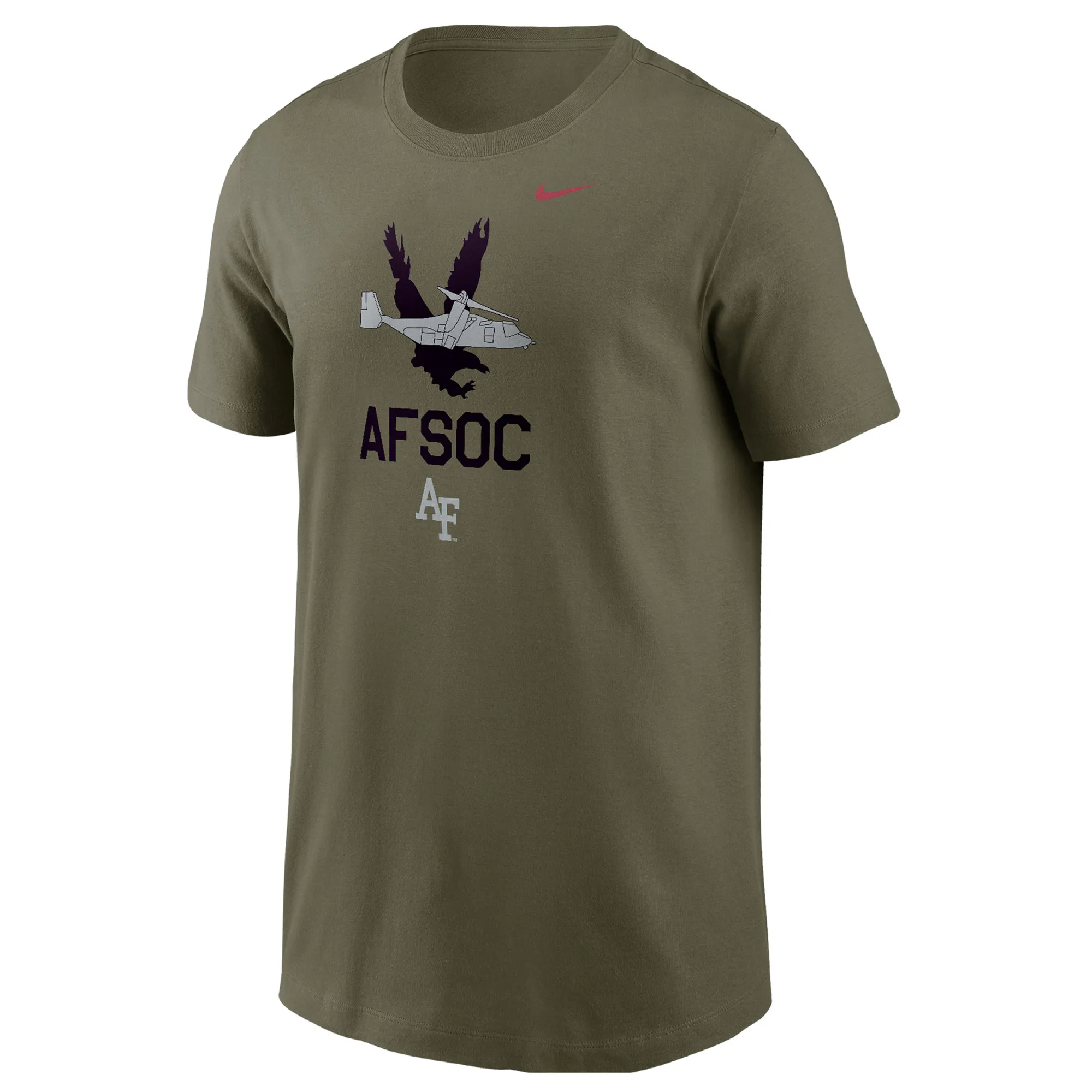 Nike Air Force Falcons Youth Green Special Operations Command T-Shirt