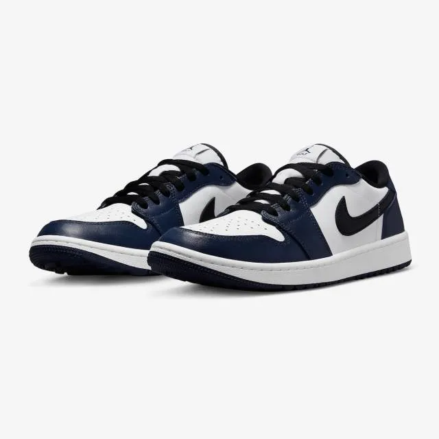 Nike air jordan 1 low golf (midnight navy/ white/ midnight navy/ black) men us 8-13 dd9315-104