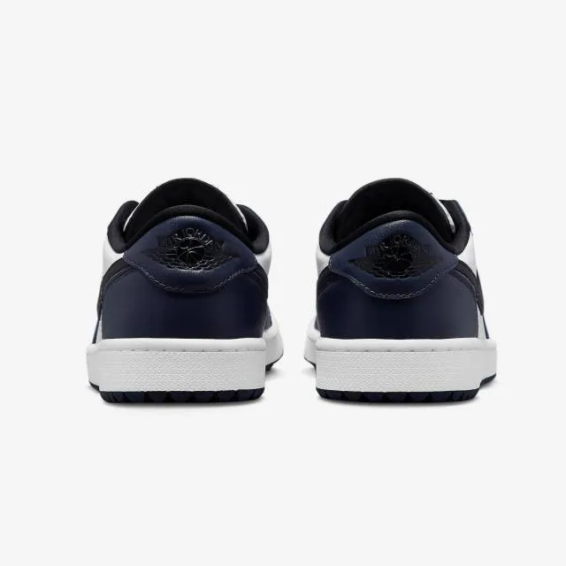 Nike air jordan 1 low golf (midnight navy/ white/ midnight navy/ black) men us 8-13 dd9315-104