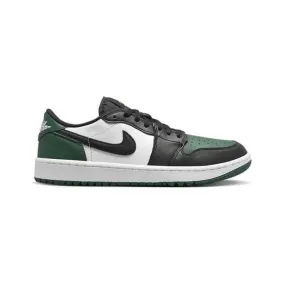 Nike air jordan 1 low golf (noble green/ white/ black/ white pollen) men us 8-13 dd9315-107