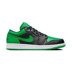 Nike air jordan 1 low se (lucky green/ black/ green/ white) men us 8-13 553558-065