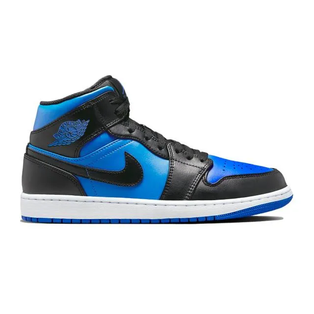 Nike air jordan 1 mid (black royal blue/ black/ royal blue/ black/ white) men us 8-13 dq8426-042