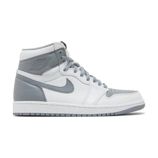 Nike air jordan 1 retro high og (stealth/ grey/ white) men us 8-13 555088-037