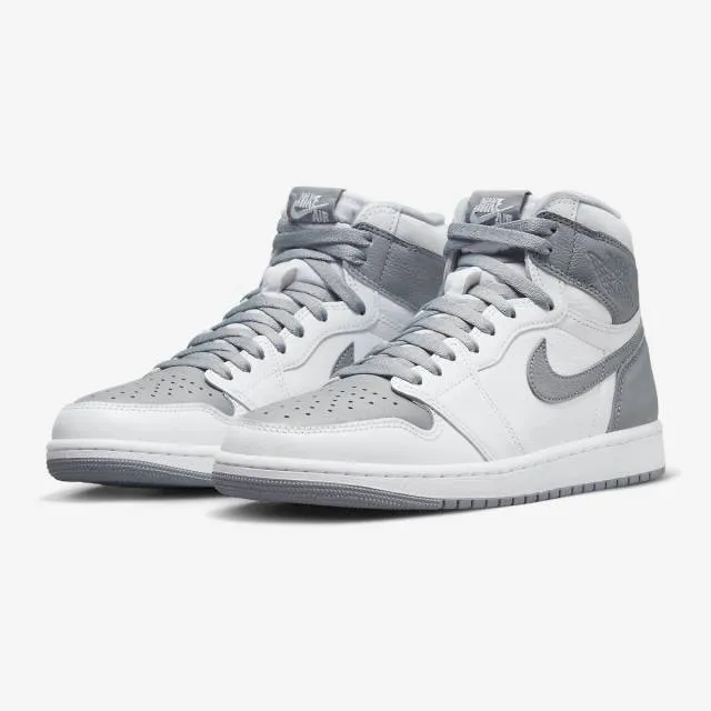 Nike air jordan 1 retro high og (stealth/ grey/ white) men us 8-13 555088-037