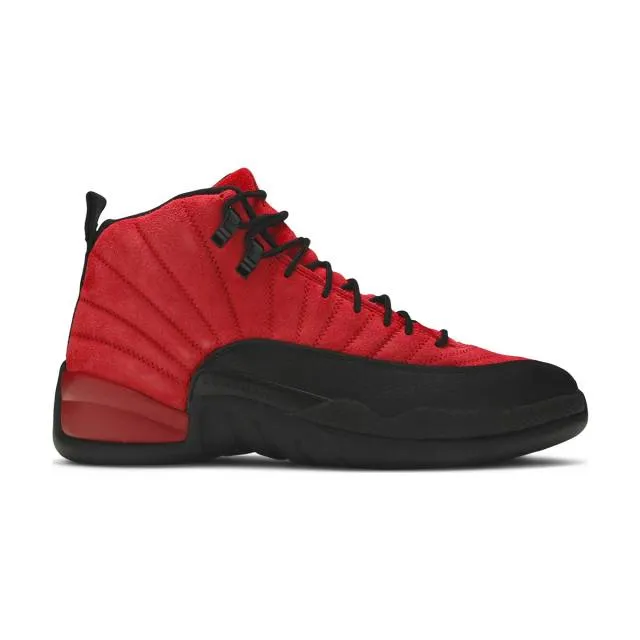 Nike air jordan 12 retro (reverse flu game/ varsity red/ black) men us 8-13 ct8013-602