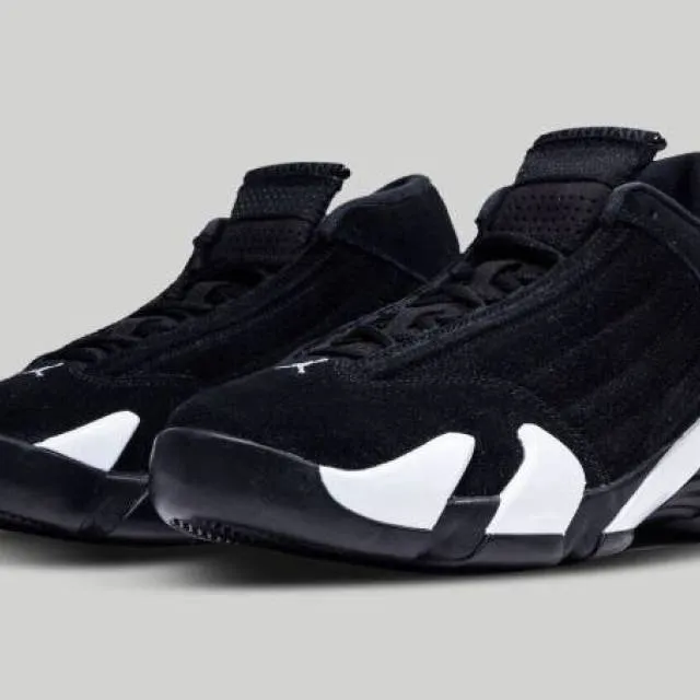 Nike air jordan 14 retro black white panda