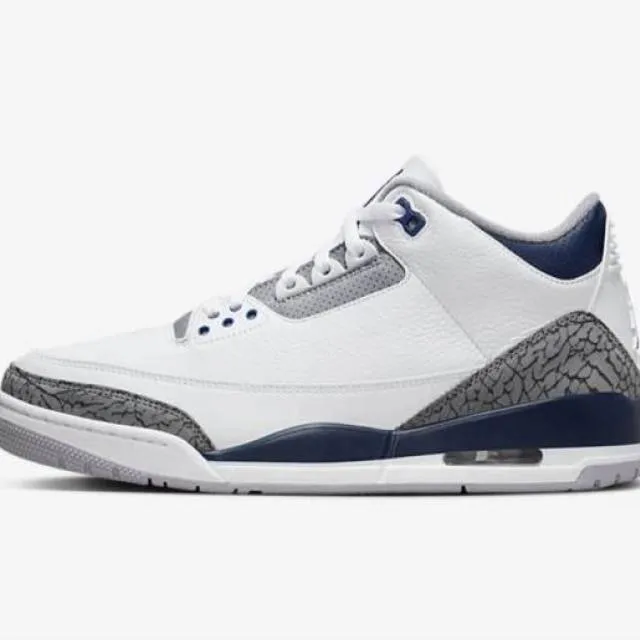 Nike air jordan 3 retro midnight navy ct8532-140