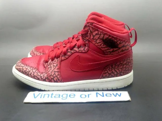 Nike Air Jordan I 1 High Retro Red Elepant Print BP 2016...