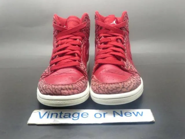 Nike Air Jordan I 1 High Retro Red Elepant Print BP 2016...