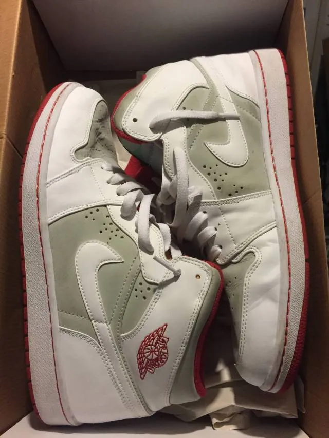 Nike air jordan retro 1 hare bugs bunny sz 12 authentic 2009