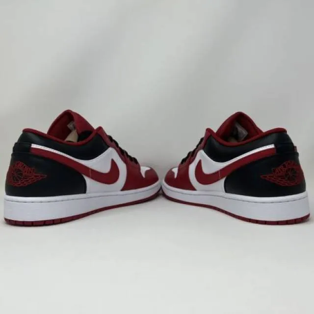 Nike air jordan retro i 1 low bulls 2022 reverse bl toe men's size 12 553558-163