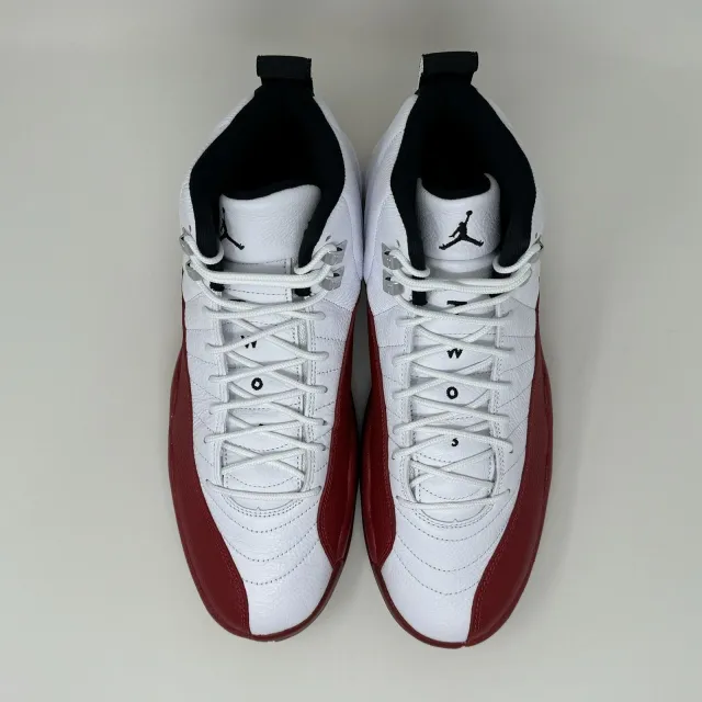 Nike air jordan retro xii 12 2023 cherry varsity red men's size 13 ct8013-116