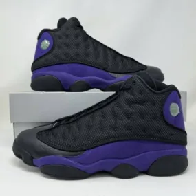 Nike air jordan retro xiii 13 court purple black men's size 13 dj5982-015