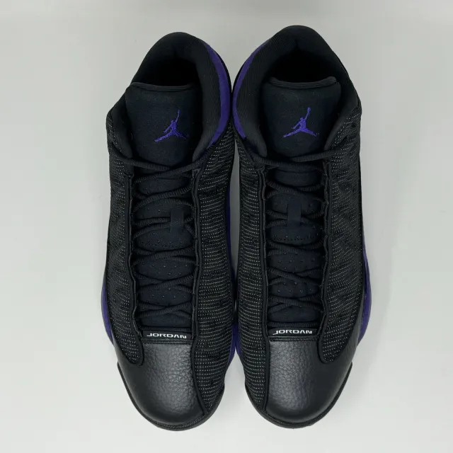 Nike air jordan retro xiii 13 court purple black men's size 13 dj5982-015