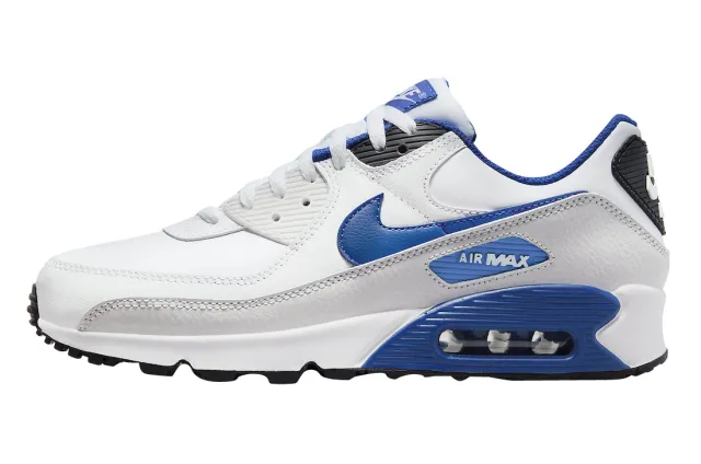 Nike air max 90 white black royal