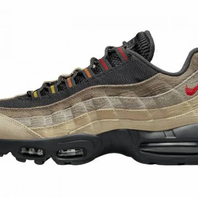 Nike air max 95 off noir/university red-rattan-limestone