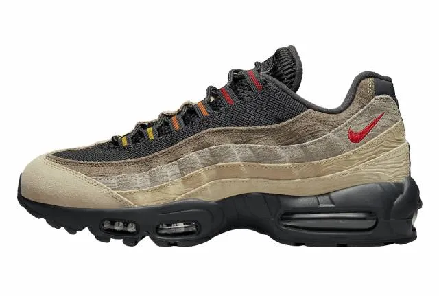 Nike air max 95 off noir/university red-rattan-limestone