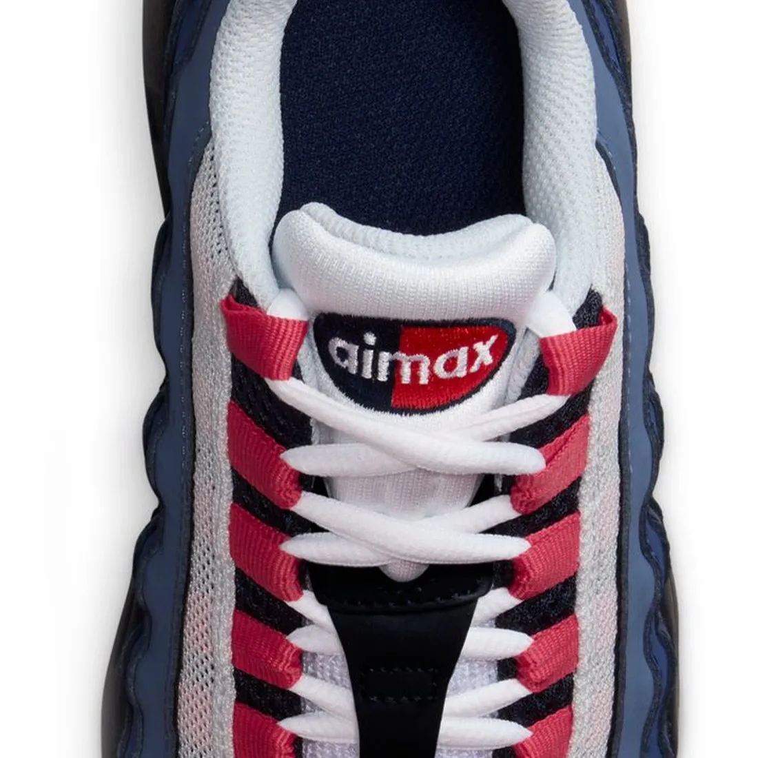 Nike Big Kids Air Max 95 Recraft (dark obsidian / track red-obsidian)