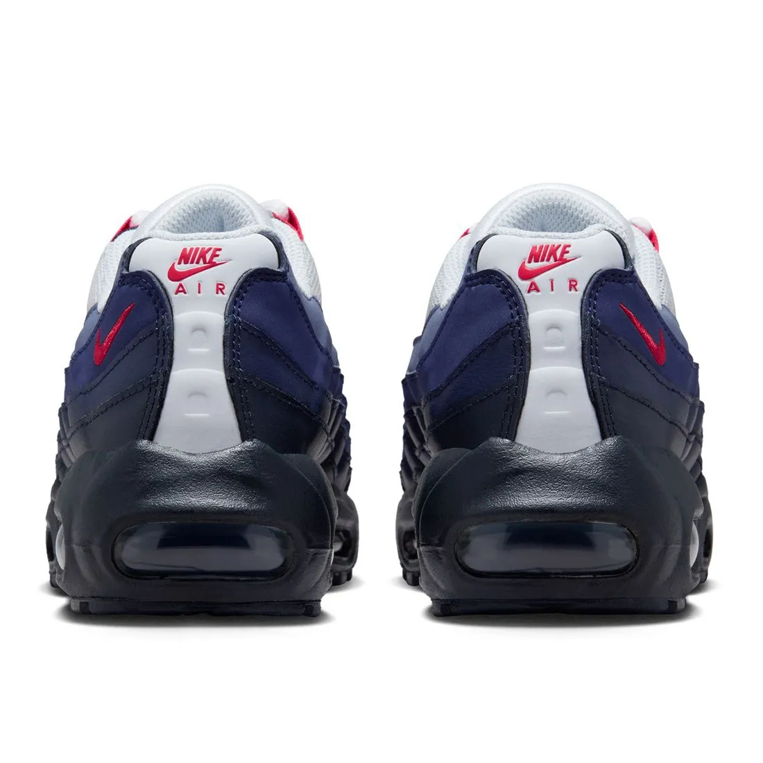 Nike Big Kids Air Max 95 Recraft (dark obsidian / track red-obsidian)