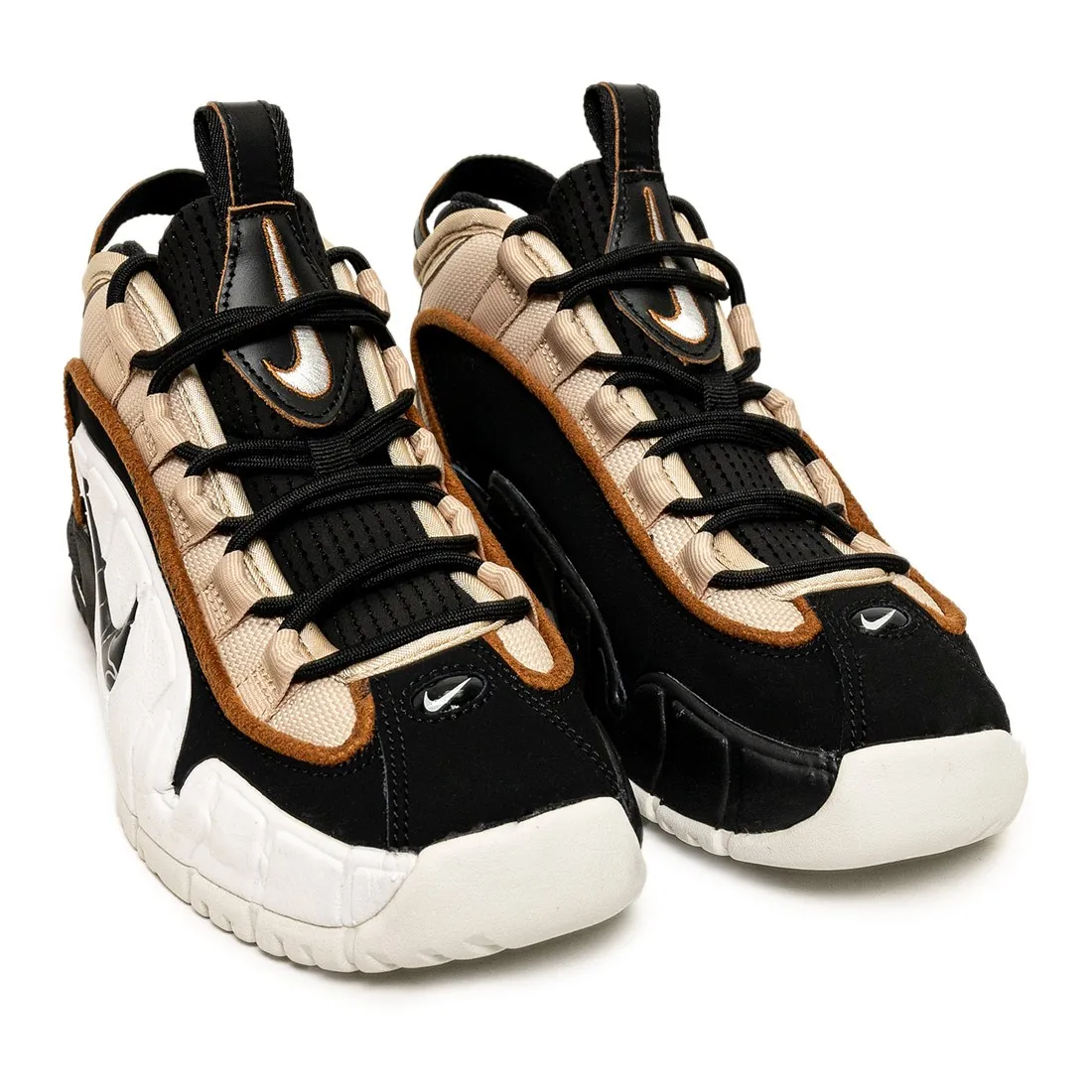 Nike Big Kids Air Max Penny (Gs) (rattan / black-summit white-ale brown)