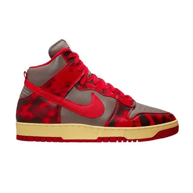 Nike Dunk High 1985 SP (Red Acid Wash/ University Red/ C...