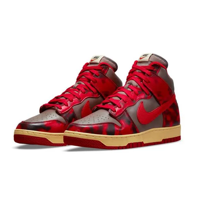 Nike Dunk High 1985 SP (Red Acid Wash/ University Red/ C...