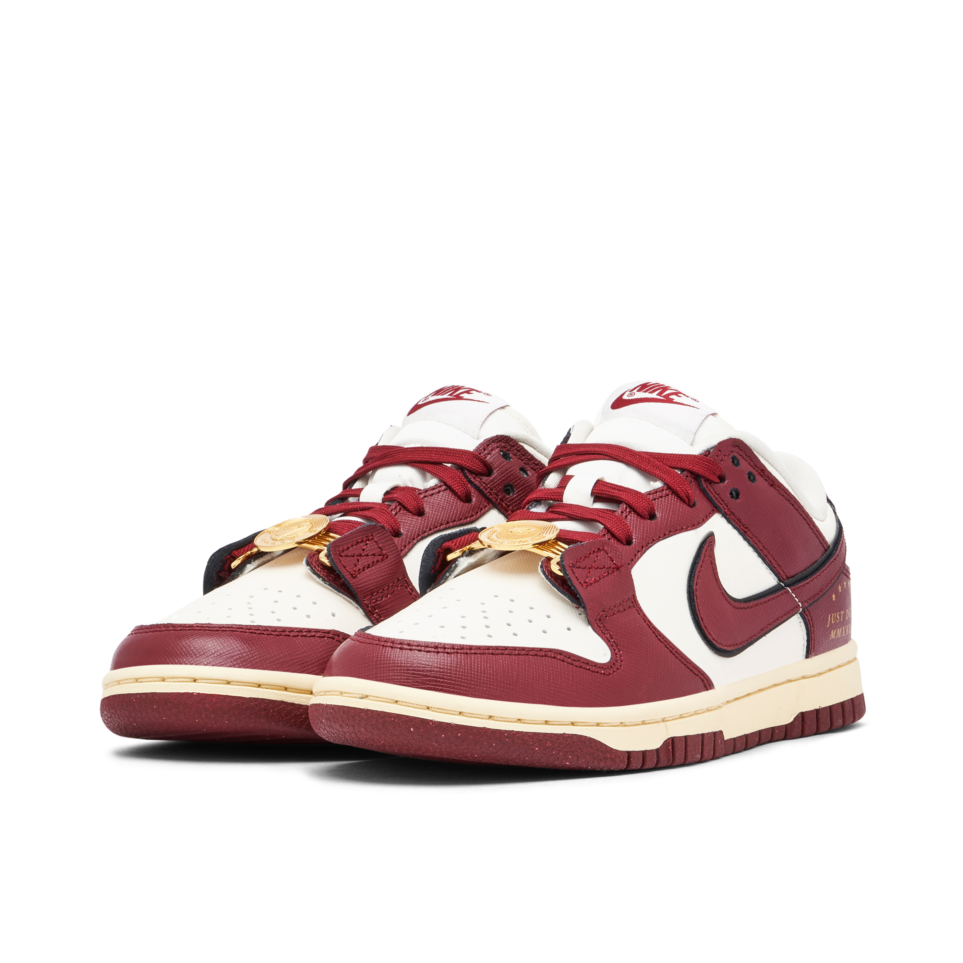 Nike Dunk Low Just Do It Sail Team Red Womens | DV1160-101 | Laced