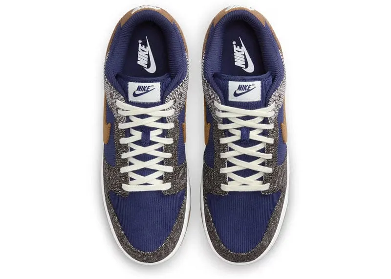 Nike Dunk Low Tweed Midnight Navy Corduroy