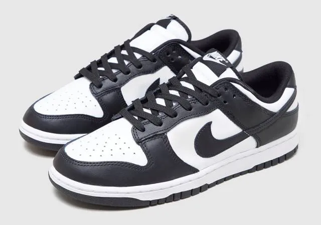 Nike dunk low white black panda