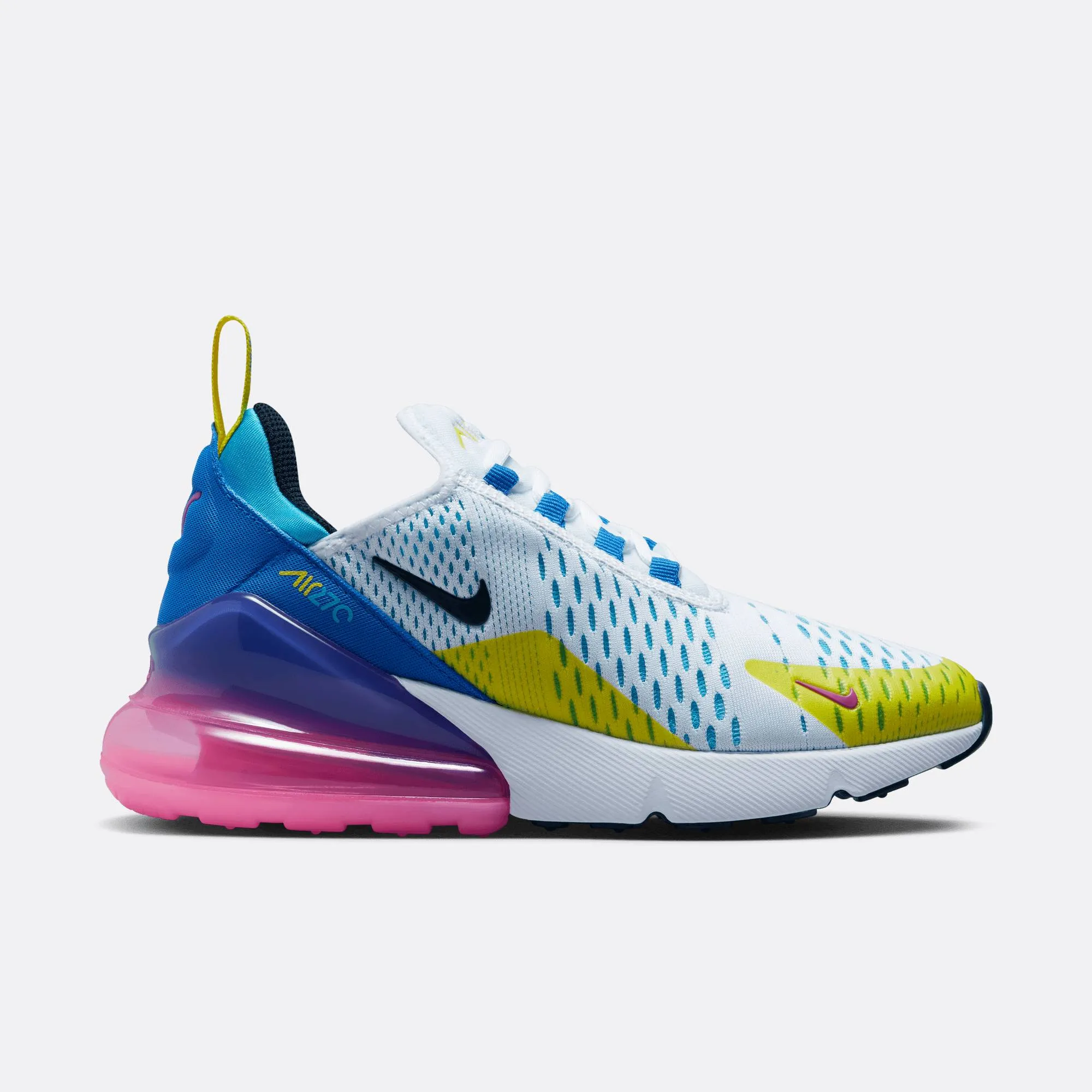 Nike - Girl - GS Air Max 270 - White/Black/Hyper Royal