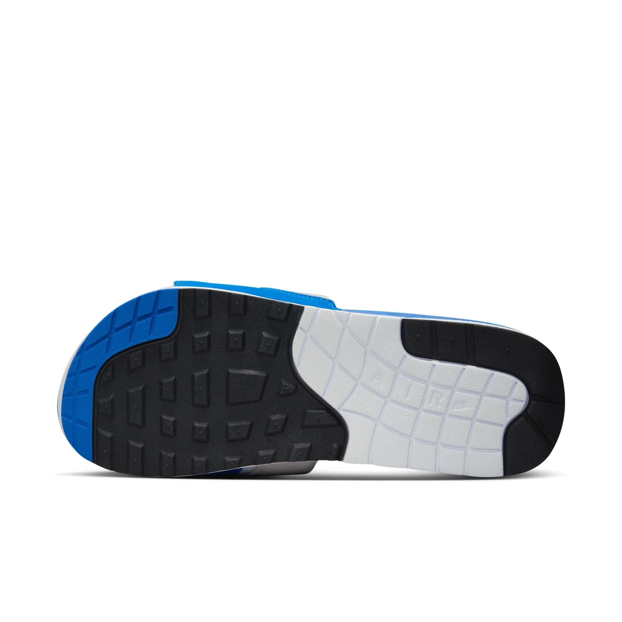 Nike - Men - Air Max 1 Slide - White/Royal Blue/Grey