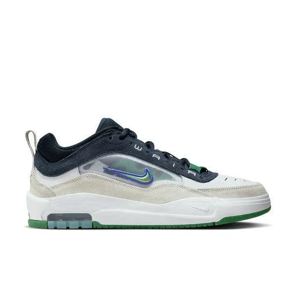 Nike SB Air Max Ishod White - Persian Violet - Obsidian - Pine Green