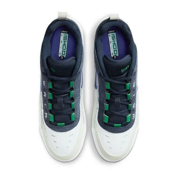 Nike SB Air Max Ishod White - Persian Violet - Obsidian - Pine Green