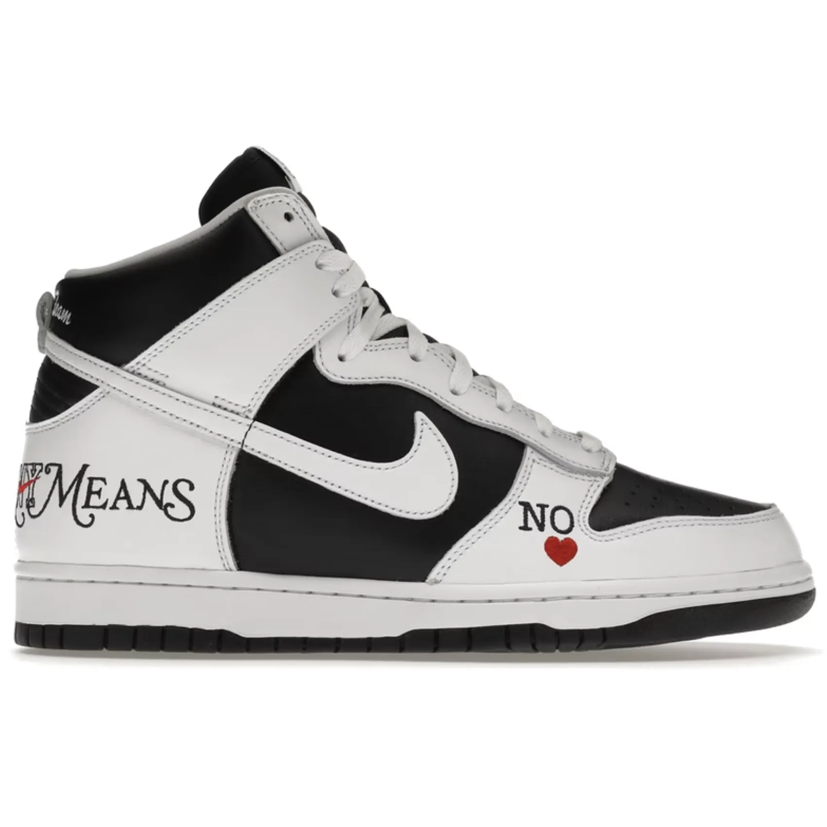 Nike SB Dunk High Supreme By Any Means Black